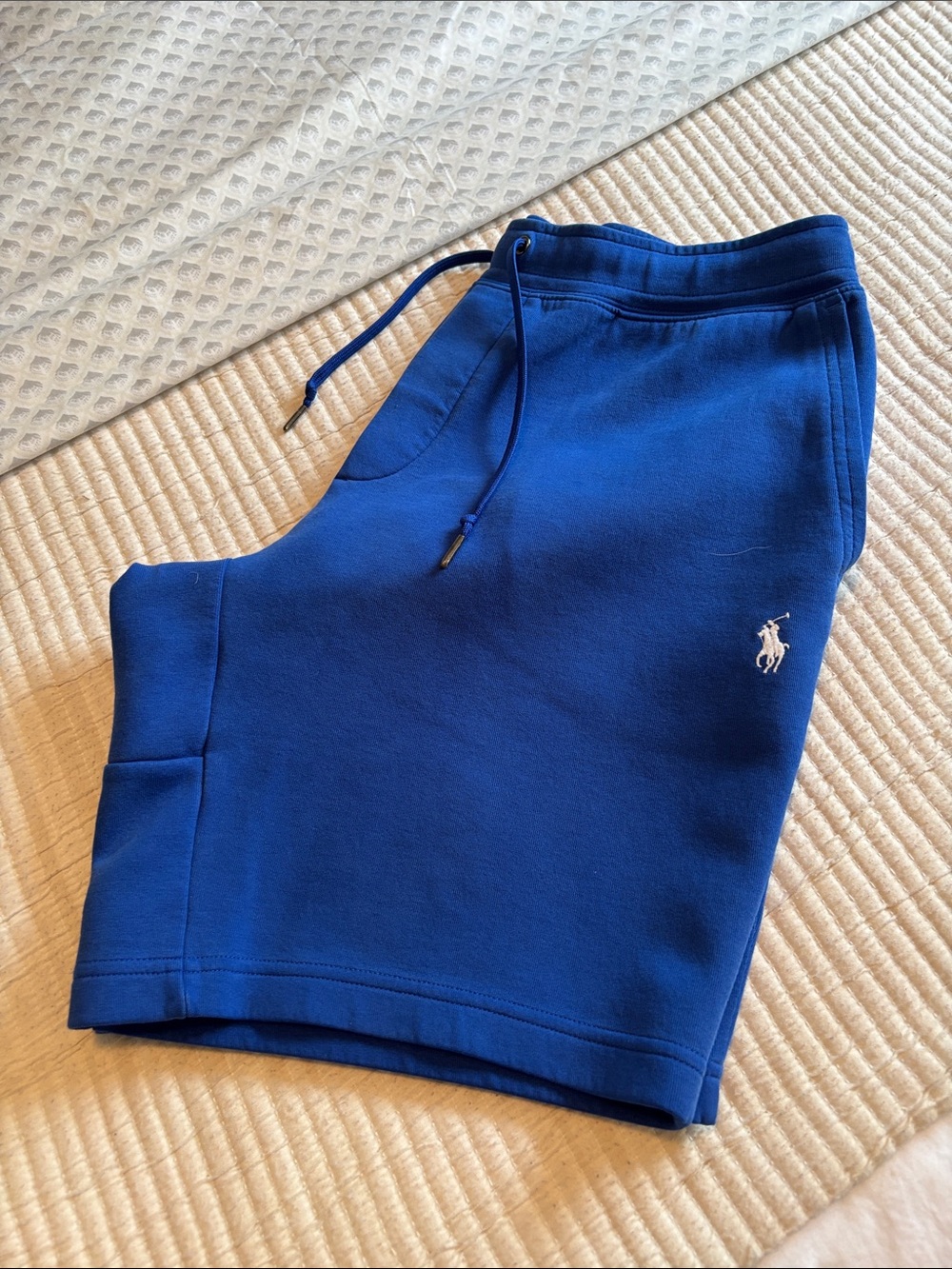 Polo by Ralph Lauren Royal Blue Men’s Fleece Drawstring Shorts